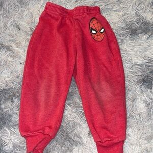 Marvel Spider-Man Red Kids Sweatpants